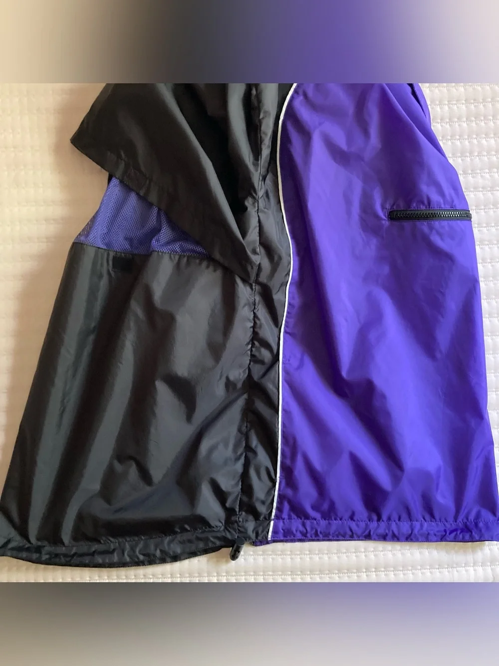 Vintage Northwestern Wildcats 1/4 Pullover Men’s Large Purple Windbreaker Jacket